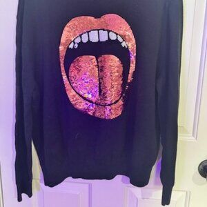 Queen of Sparkles Scream Queen Sweater